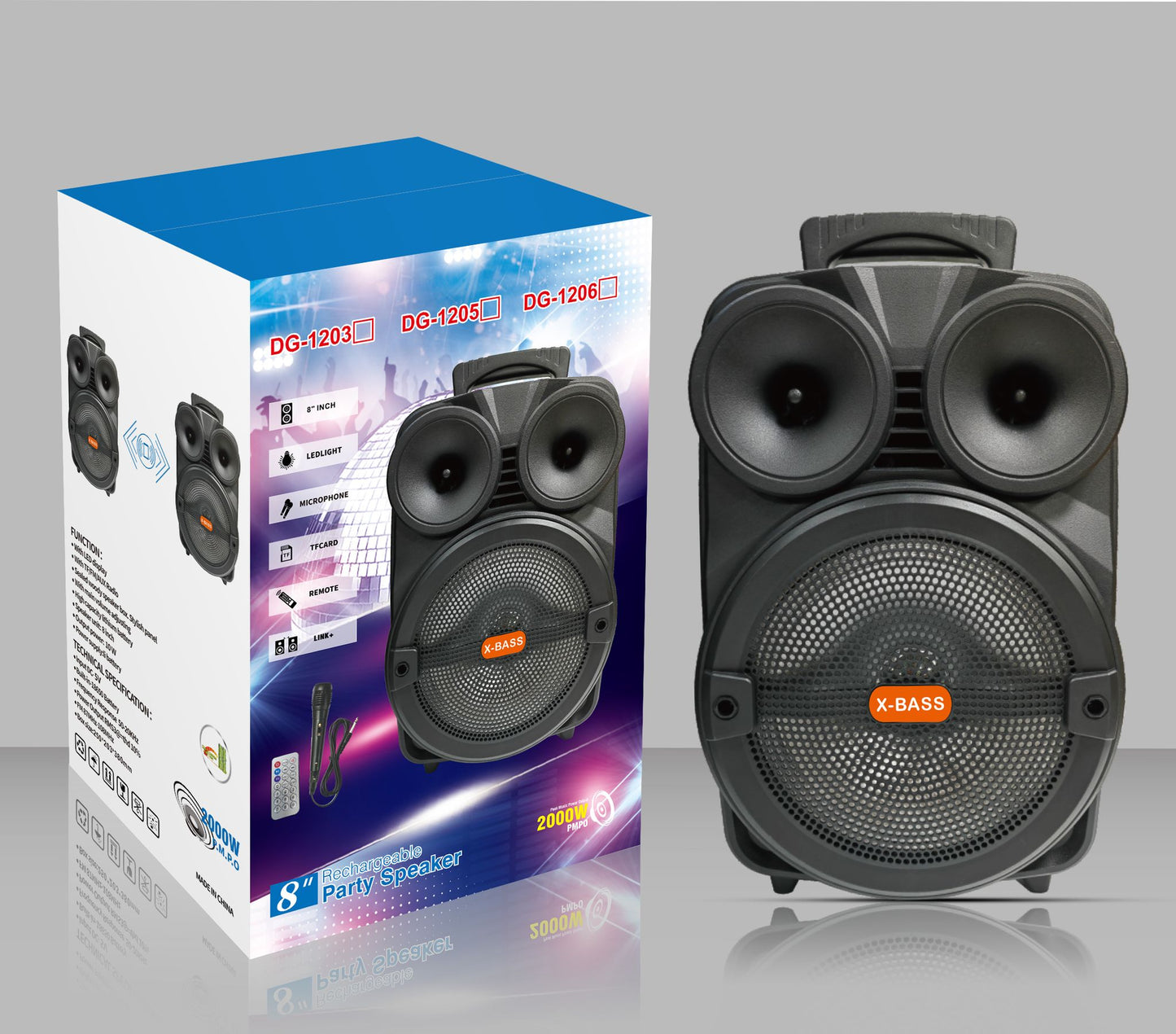 Altaavoz Karaoke DG