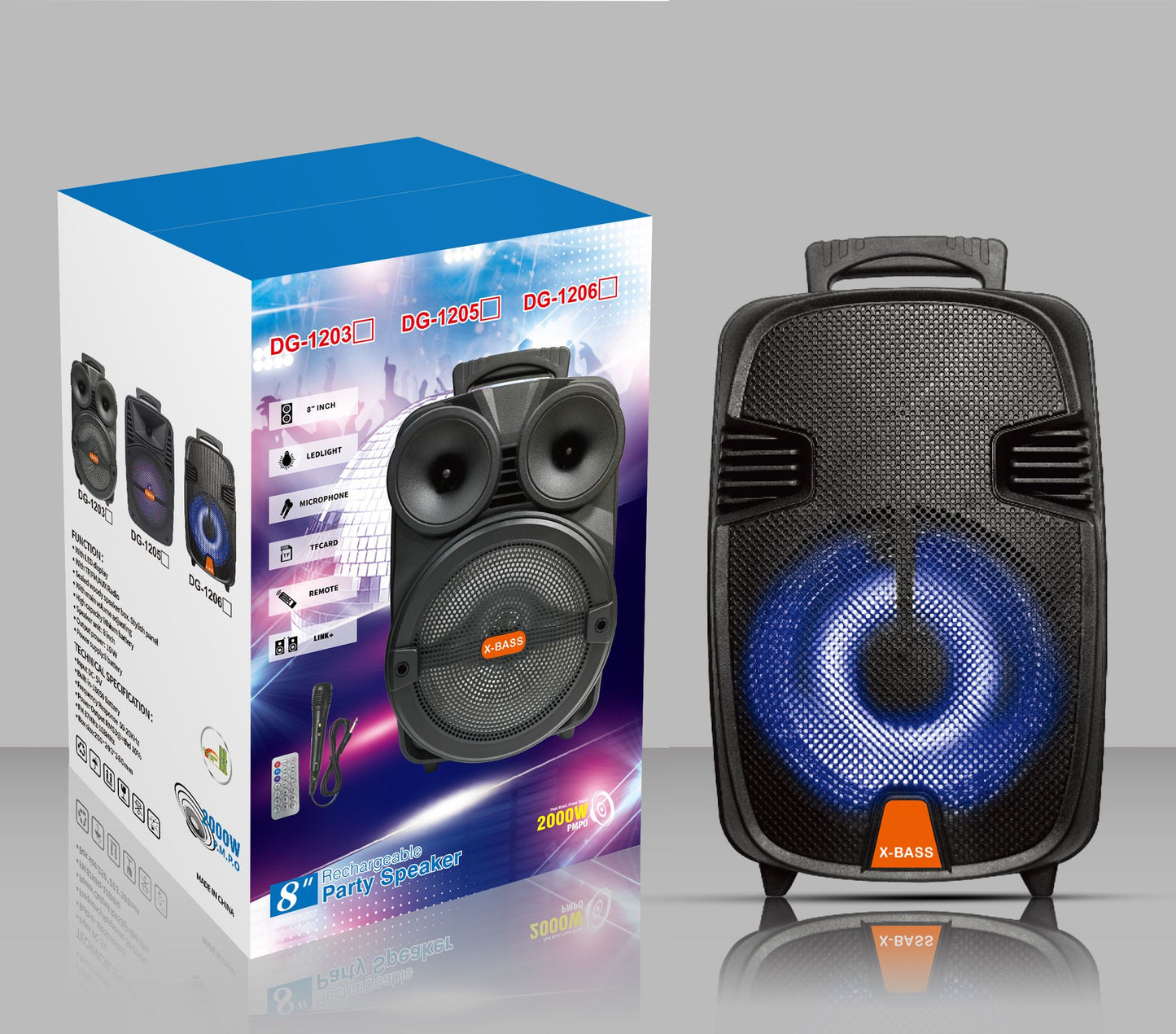 Altaavoz Karaoke DG