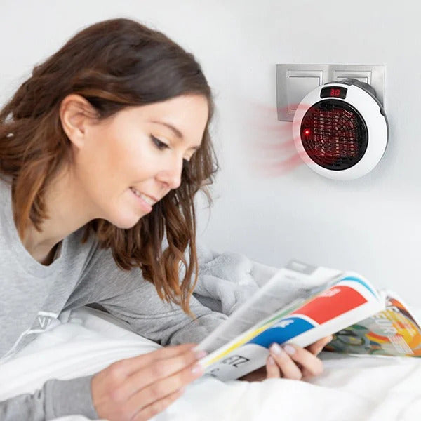 MINI CALEFACTOR PORTATIL PARED PACK DE 2