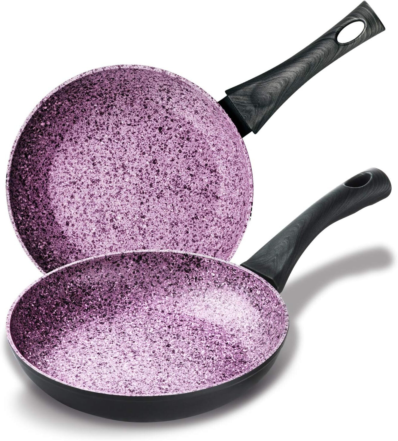 TH CHEF SET 2 SARTENES GRANITO ANTIADHERENTE