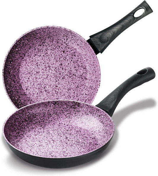 TH CHEF SET 2 SARTENES GRANITO ANTIADHERENTE